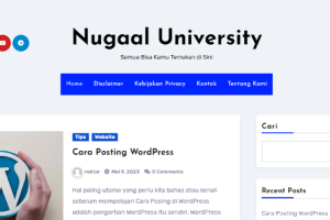 Nugaal University Website