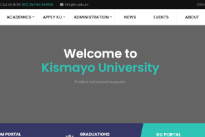 Kismayo University Website