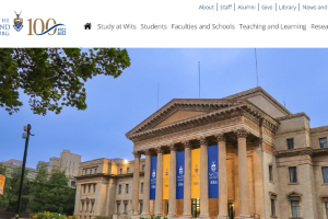 University of the Witwatersrand Website