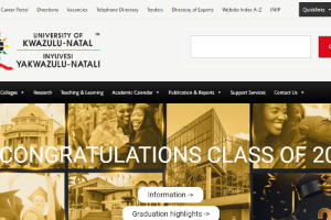 University of KwaZulu-Natal Website