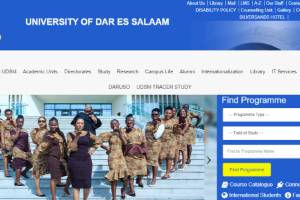 University of Dar es Salaam Website
