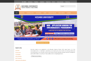 Mzumbe University Website
