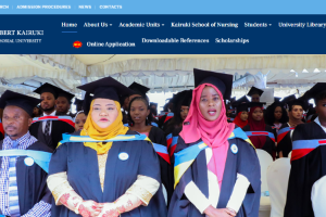The Hubert Kairuki Memorial University Website