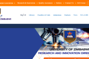 University of Zimbabwe Website