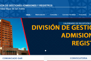 University of San Andrés Website