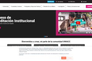 UNIACC University Website