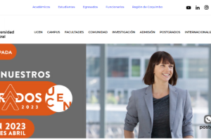 Central University of Chile Website