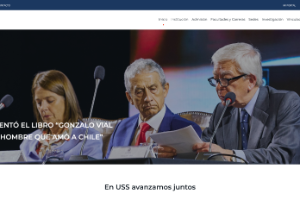 San Sebastián University Website