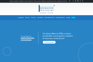 Bernardo O'Higgins University Website