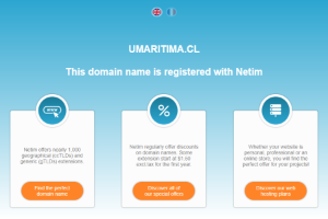 Maritime University of Chile Website