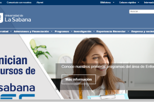 University of La Sabana Website