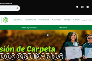 University of Cundinamarca Website