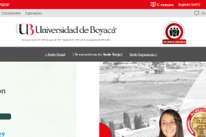 University of Boyacá Website
