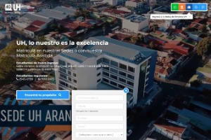 Hispano-American University Website