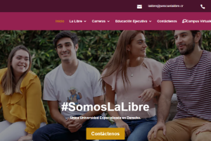 Universidad Escuela Libre de Derecho Website