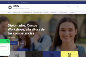 Universidad Psicología Industrial Dominicana Website