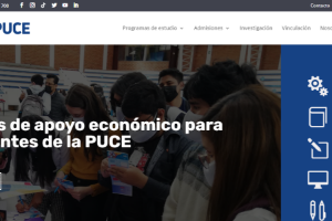 Pontifical Catholic University of Ecuador Website