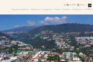 San Francisco de Quito University Website