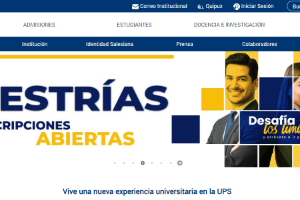Universidad Politécnica Salesiana Website