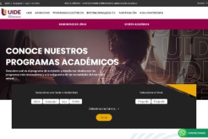 International University of Ecuador, Quito Website