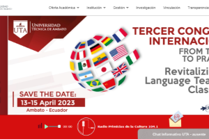 Technical University of Ambato Website