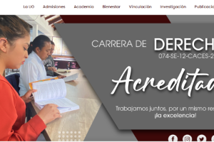 Universidad de Otavalo Website