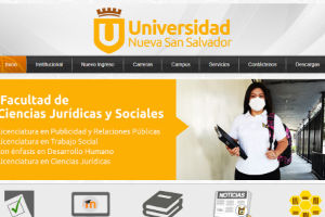 New University San Salvador Website