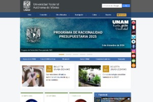 National Autonomous University of Mexico Website