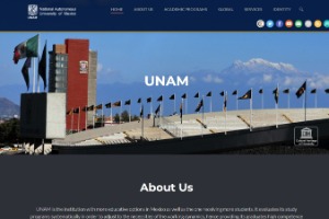 National Autonomous University of Mexico Website