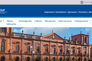 Autonomous University of San Luis Potosí Website