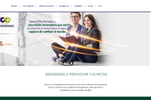 Contemporary University Website