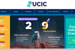Universidad de las Ciencias de la Comunicación de Puebla S.C. Website