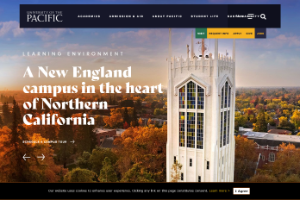 Autonomous University of the Pacific Website