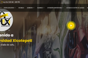 Xicotepetl University Website
