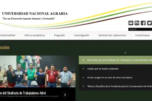 National University of Agriculture Website