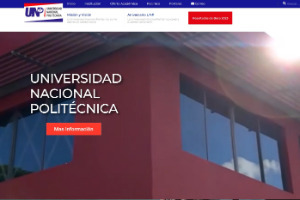 Polytechnic University of Nicaragua Website