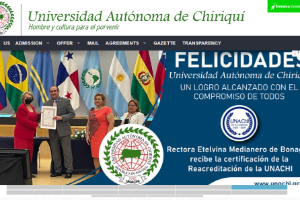 Autonomous University of Chiriqui Website