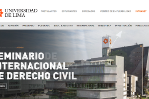 University of Lima Website