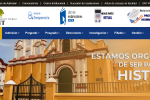 National University of Trujillo Website