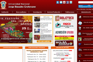 Jorge Basadre Grohmann National University Website
