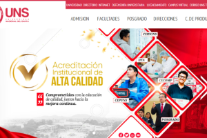 National University of Santa Website