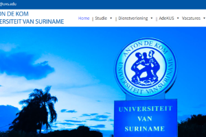 Anton de Kom University of Suriname Website