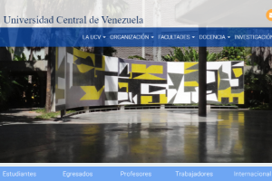 Central University of Venezuela Website