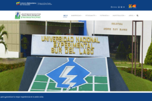 National Experimental University of Sur del Lago Website