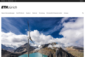 Swiss Federal Institute of Technology Zurich Website