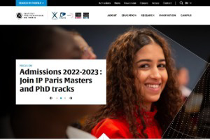 Polytechnic Institute of Paris Website