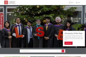 London School of Economics and Political Science Website