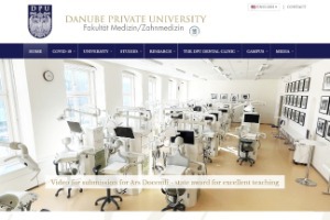 Danube Private University Website