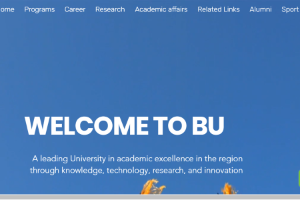 Bakhtar University Website