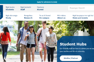 University of Auckland Website
